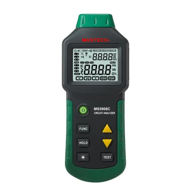Circuit Breaker Finder - Tester obwodów elektrycznych MASTECH MS5908C z
