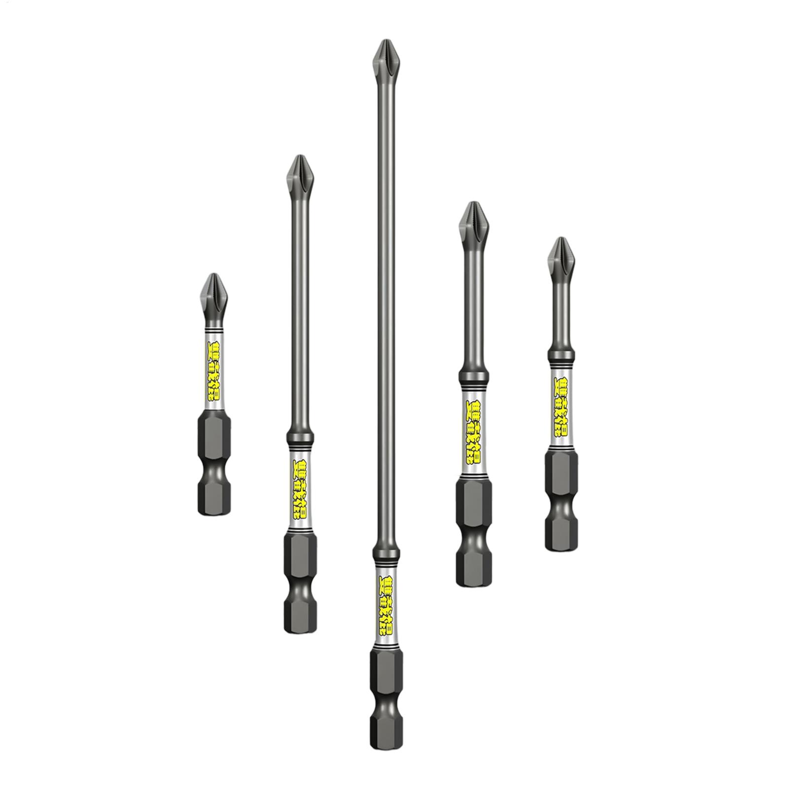 Drill Bit Set - Zestaw bitów do wkrętarki 5-częściowy, wytrzymały,
