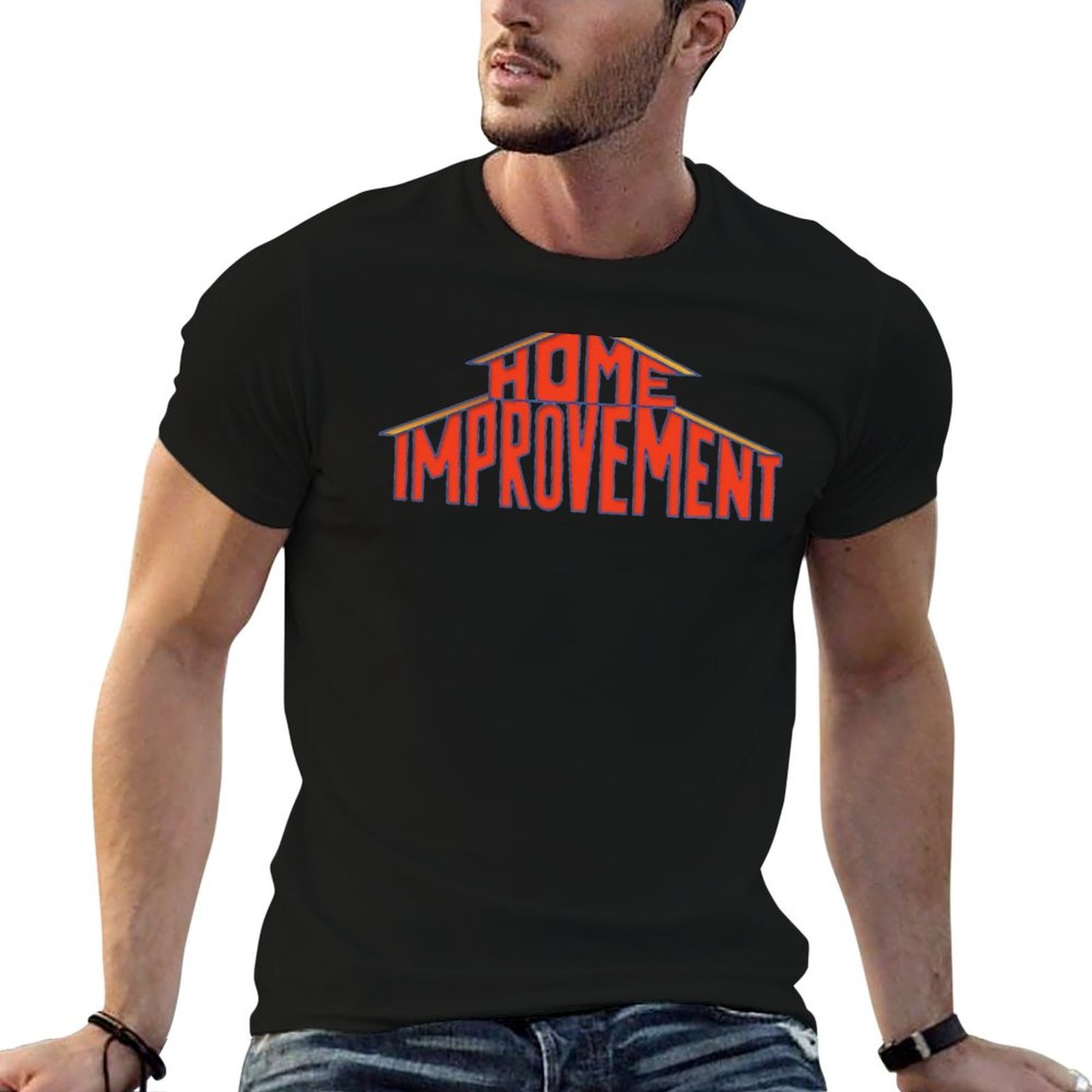 Home Improvement Logo - Koszulka z logo Home Improvement w