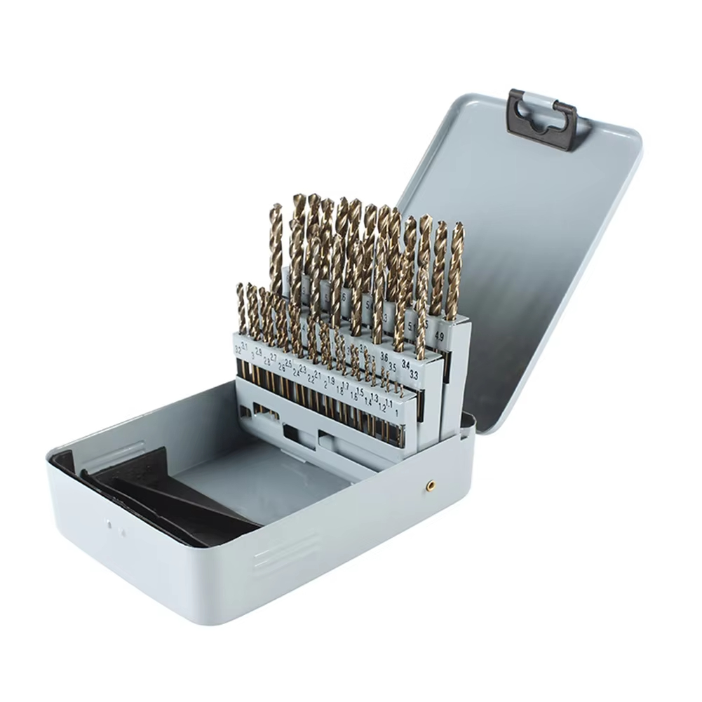 Drill Bit Set - Zestaw wierteł 51 szt. Wiertła kobaltowe