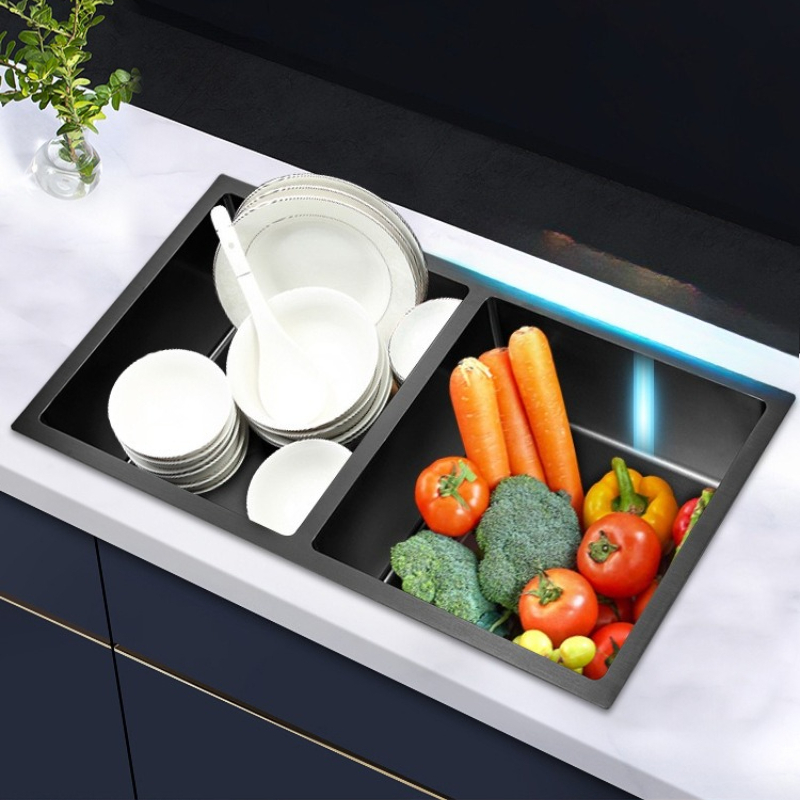Home Improvement Kitchen Set - Zlewozmywaki kuchenne ze stali nierdzewnej Nano