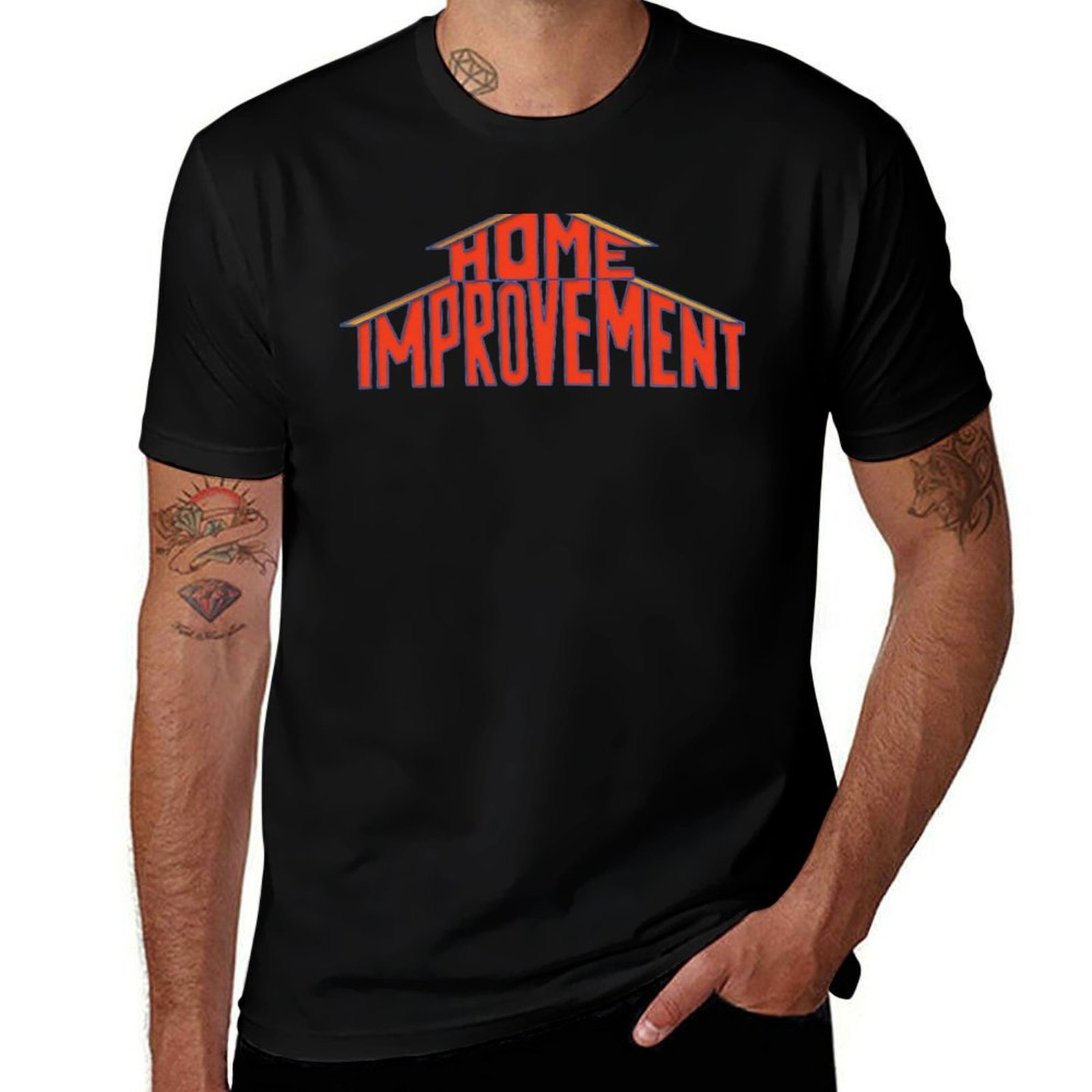 Home Improvement Logo - Koszulka z logo Home Improvement w