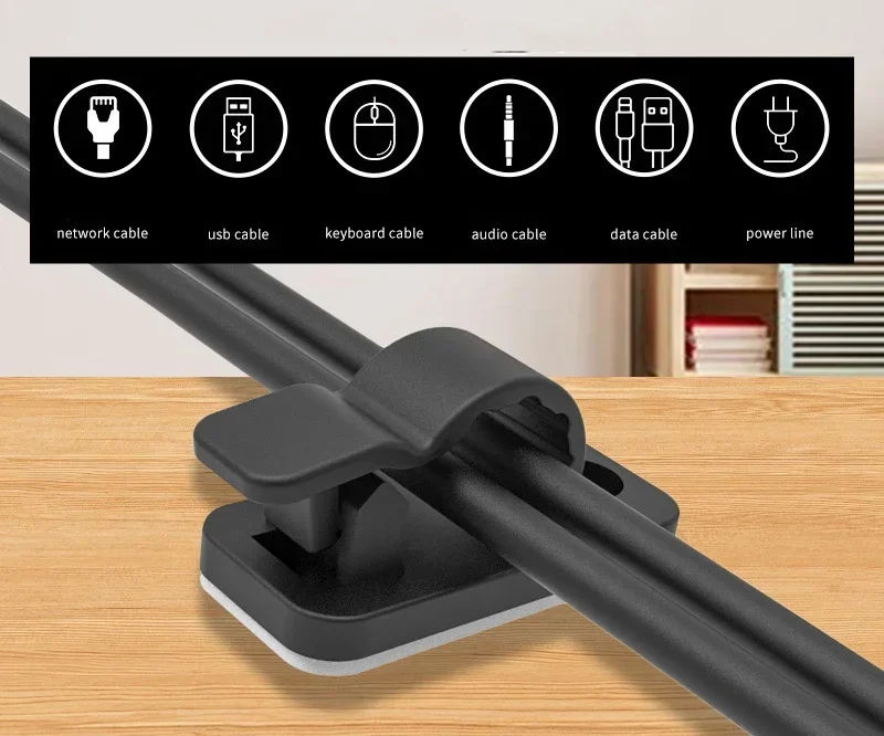 10/50 sztuk Samoprzylepne klip – Cable Staple Clip recenzja i cena