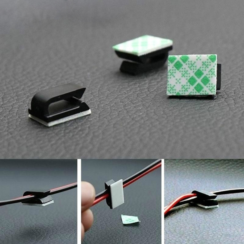 20 sztuk samoprzylepny samochó – Cable Staple Clip recenzja i cena
