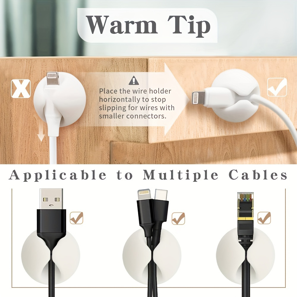 10/20 szt. Mini Organizer do K – Cable Staple Clip recenzja i cena